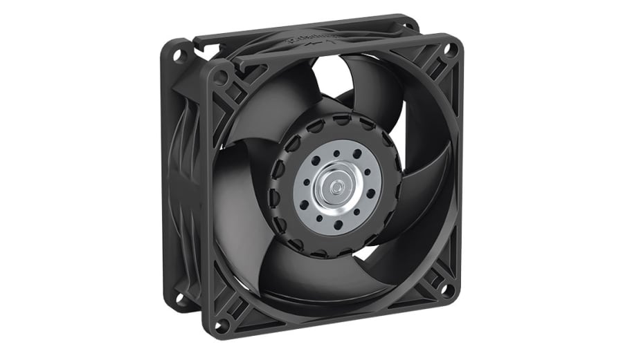 ebm-papst 8300 N - S-Panther Series Axial Fan, 24 V dc, DC Operation, 95m³/h, 5W, 80 x 80 x 32mm – Model: 8314NHH