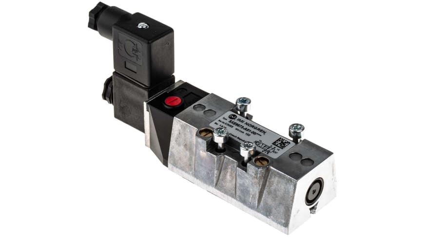 Norgren 5/2 Pneumatic Solenoid Valve - Solenoid/Spring SXE Series 110V ac – Model: SXE9573-A81-00/110VAC