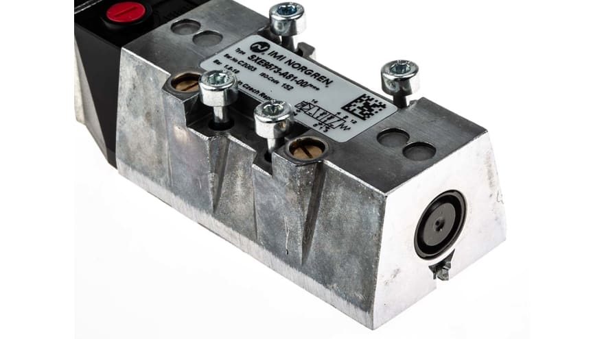 Norgren 5/2 Pneumatic Solenoid Valve - Solenoid/Spring SXE Series 110V ac – Model: SXE9573-A81-00/110VAC