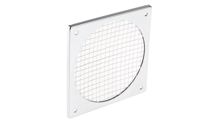 ebm-papst Fan Filter for 119mm Fans, Steel Filter, Steel Frame, 124 x 124mm – Model: PRF120