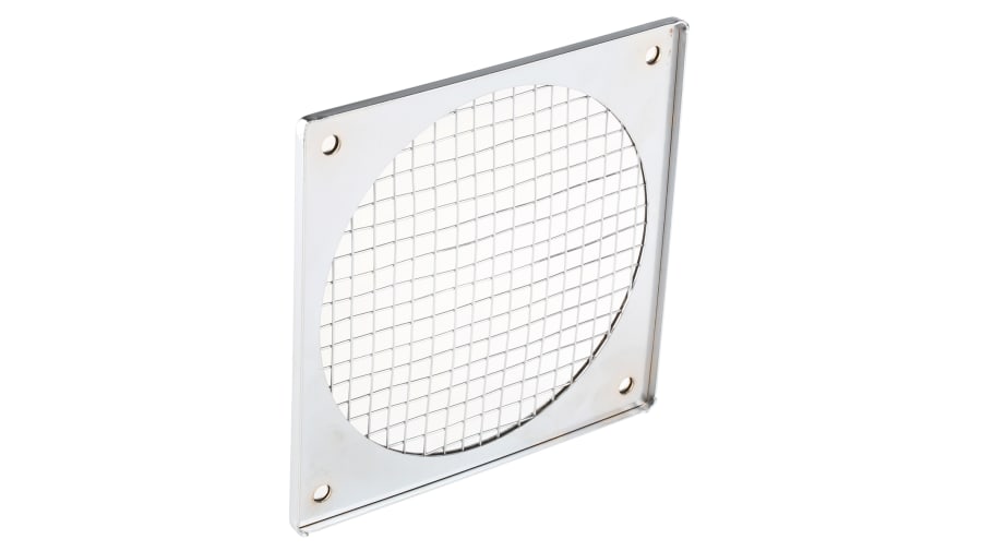 ebm-papst Fan Filter for 119mm Fans, Steel Filter, Steel Frame, 124 x 124mm – Model: PRF120
