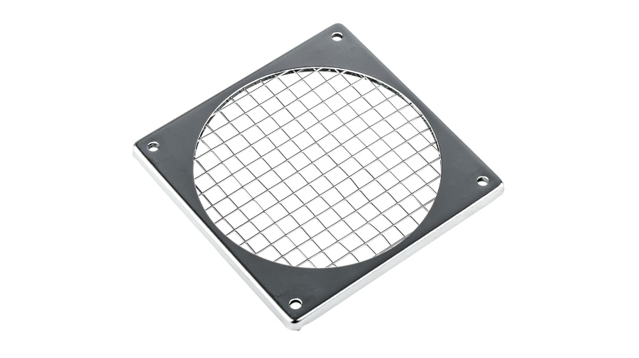 ebm-papst Fan Filter for 92mm Fans, Steel Filter, Steel Frame, 95 x 95mm – Model: PRF90