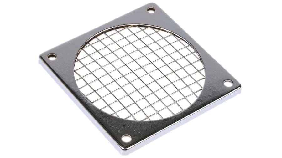 ebm-papst Fan Filter for 80mm Fans, Steel Filter, Steel Frame, 85 x 85mm – Model: PRF80