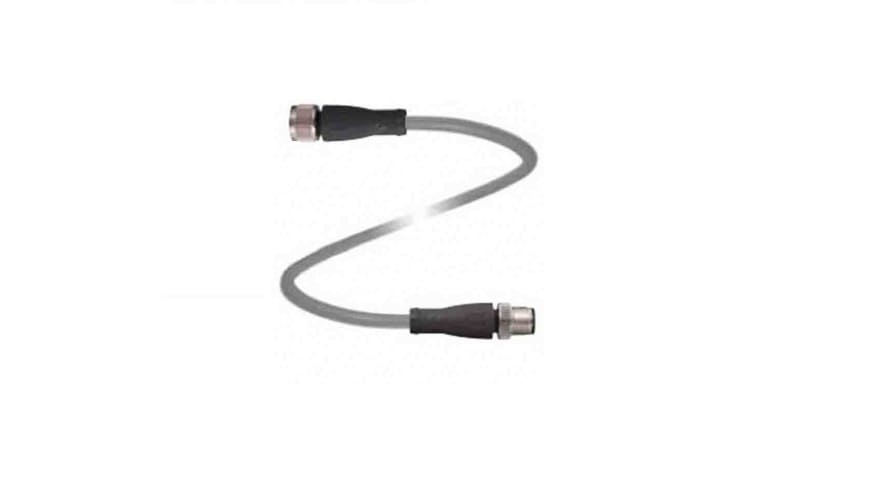 V1-G-5M-PVC-V1-G, Pepperl + Fuchs Straight Female 4 way M12 to Straight Male 4 way M12 Sensor Actuator Cable, 5m – Model: V1-G-5M-PVC-V1-G