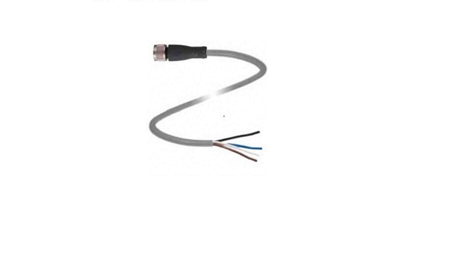 V1S-G-5M-PVC, Pepperl + Fuchs Straight 4 way M12 to Unterminated Sensor Actuator Cable, 5m – Model: V1S-G-5M-PVC
