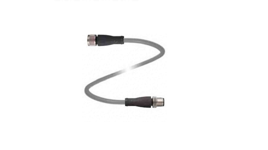 V1-G-10M-PVC-V1-G, Pepperl + Fuchs Straight Female 4 way M12 to Straight Male 4 way M12 Sensor Actuator Cable, 10m – Model: V1-G-10M-PVC-V1-