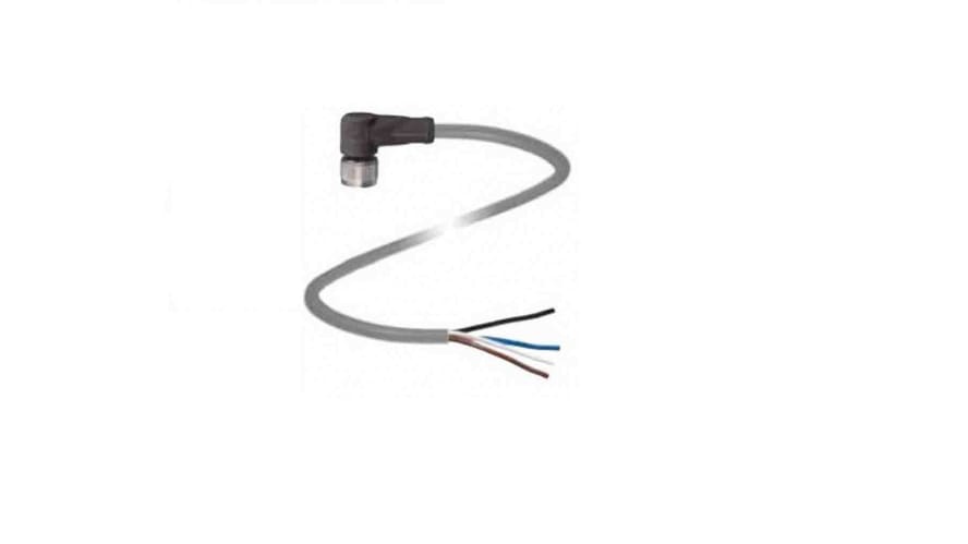 V1-W-10M-PUR, Pepperl + Fuchs Right Angle Female 4 way M12 to Unterminated Sensor Actuator Cable, 10m – Model: V1-W-10M-PUR