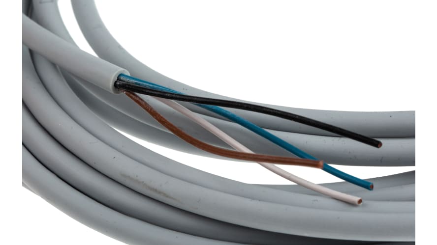 V1-GV4A-2M-PP-W1, Pepperl + Fuchs Straight 4 way M12 to Unterminated Sensor Actuator Cable, 2m – Model: V1-GV4A-2M-PP-W1