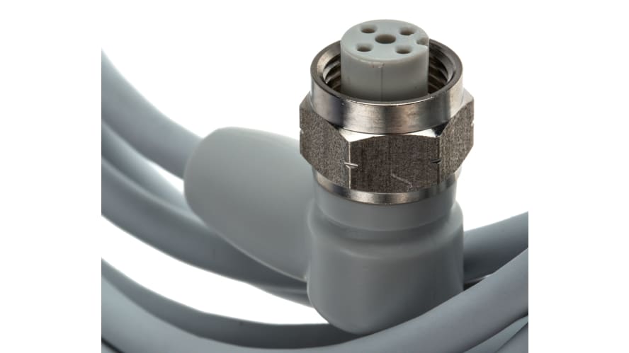 V1-WV4A-2M-PP-W1, Pepperl + Fuchs Right Angle Female 4 way M12 to Unterminated Sensor Actuator Cable, 2m – Model: V1-WV4A-2M-PP-W1