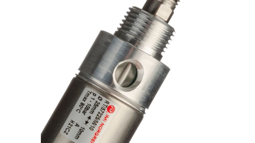 Norgren Double Acting Cylinder - 25mm Bore, 10mm Stroke, RT/57200/M Series, Double Acting – Model: RT/57225/M/10