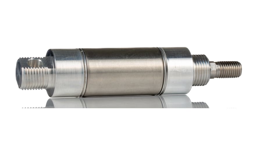 Norgren Pneumatic Piston Rod Cylinder - 25mm Bore, 25mm Stroke, RT/57210/M/25 Series, Double Acting – Model: RT/57225/M/25