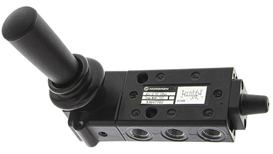 Norgren Lever 5/2 Pneumatic Manual Control Valve X30 Series, G 1/8, 1/8in – Model: X3047702
