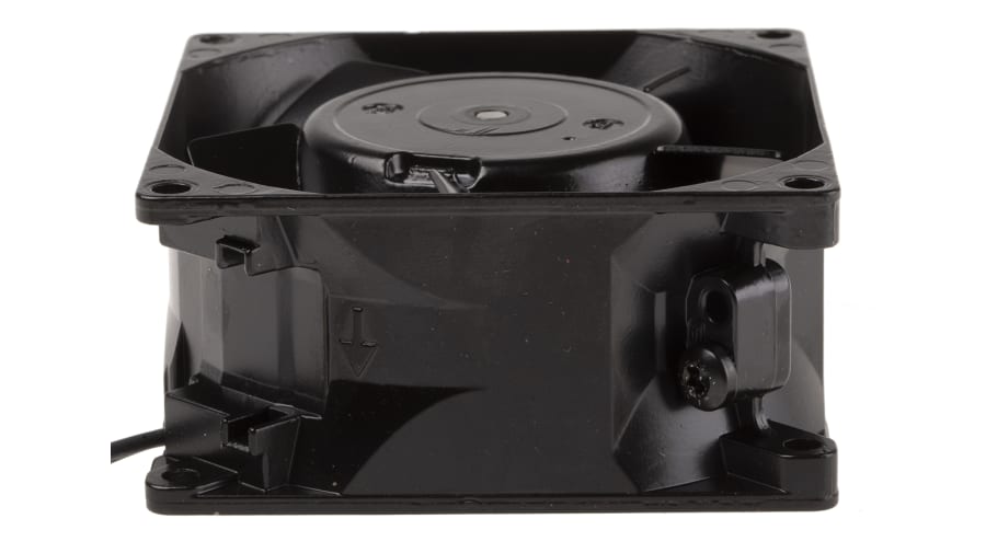 ebm-papst 8000 V Series Axial Fan, 115 V ac, AC Operation, 50m³/h, 12W, 80 x 80 x 38mm – Model: 8500VW