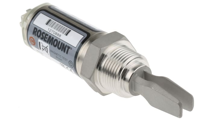 Rosemount 1408H Series Non-Contacting Radar Level Transmitter, Digital Output, Flange Mount, Polished Stainless Steel Body