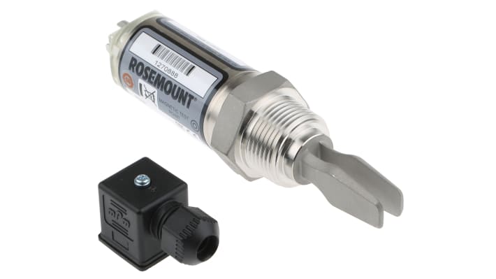 Rosemount 1408H Series Non-Contacting Radar Level Transmitter, Digital Output, Flange Mount, Polished Stainless Steel Body