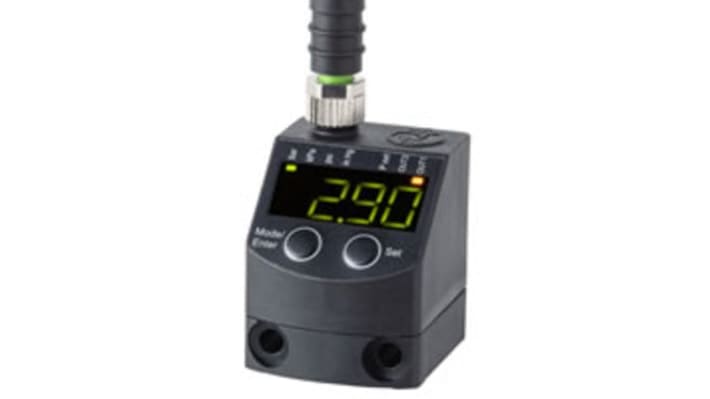 IMI Norgren Pressure Sensor, -1bar Min, 1bar Max, Transistor Output, Relative Reading – Model: 54D-V101G-DA1-AA