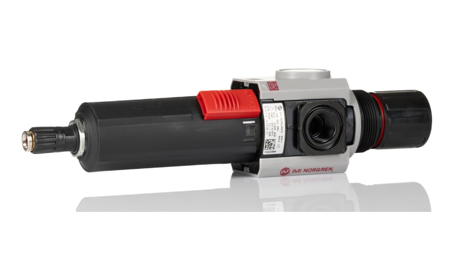 IMI Norgren Excelon Plus Filter Regulator, 40μm, G 3/8, Automatic – Model: B82G-3GK-AP3-RMG