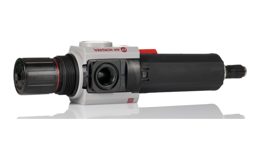IMI Norgren Excelon Plus Filter Regulator, 40μm, G 3/8, Automatic – Model: B82G-3GK-AP3-RMG