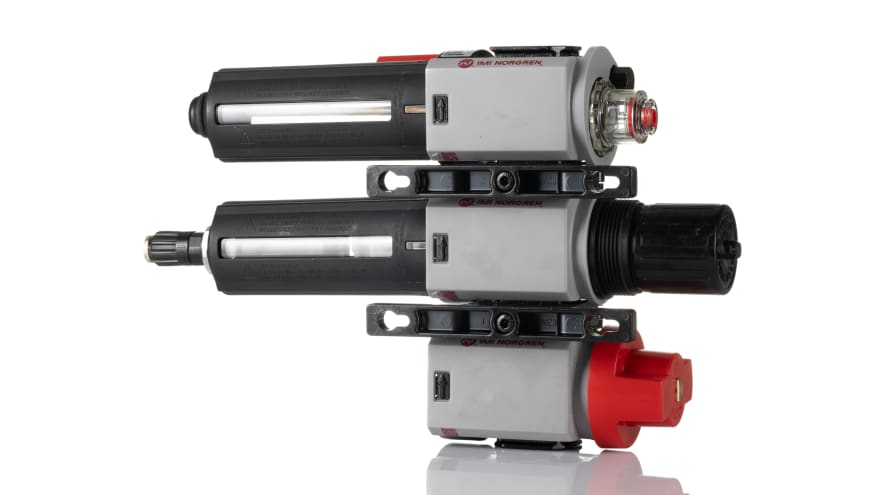 IMI Norgren G 3/8 Filter Regulator Lubricator, Automatic Drain, 40μm Filtration Size - Yes – Model: BL82-301G