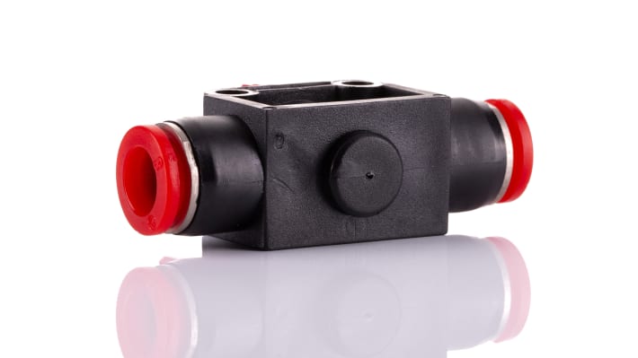IMI Norgren Flow Controller Pneumatic Manual Control Valve Pneufit C Series, Push In 8 mm – Model: C00GF0800