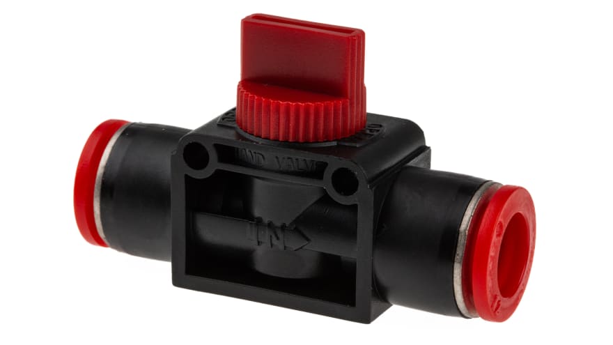 IMI Norgren Flow Controller Pneumatic Manual Control Valve Pneufit C Series, Push In 12 mm – Model: C00GF1200