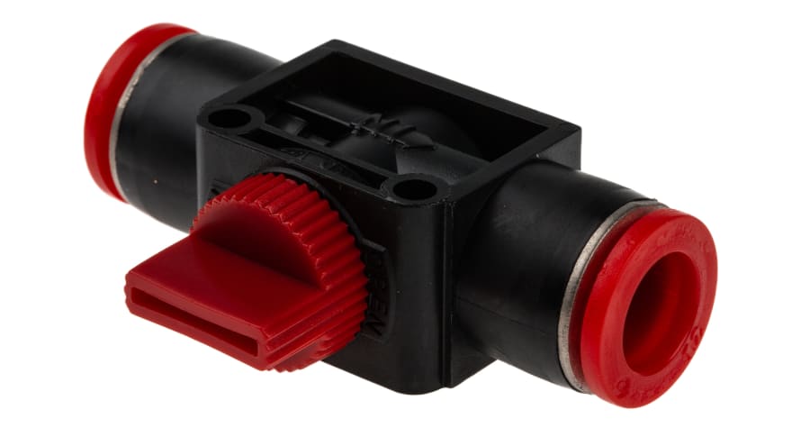 IMI Norgren Flow Controller Pneumatic Manual Control Valve Pneufit C Series, Push In 12 mm – Model: C00GF1200