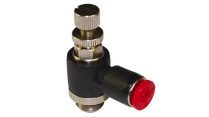 IMI Norgren Pneufit C Series Threaded In-line Regulator, Push In 4mm Tube Inlet Port x G 1/8 Outlet Port x Push In 4mm – Model: C0K510418