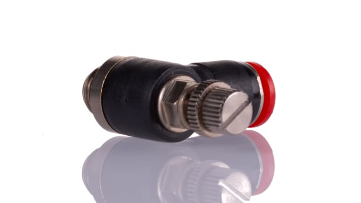IMI Norgren Pneufit C Series Threaded In-line Regulator, Push In 6mm Tube Inlet Port x Push In 6mm Tube Outlet Port – Model: C0K510618