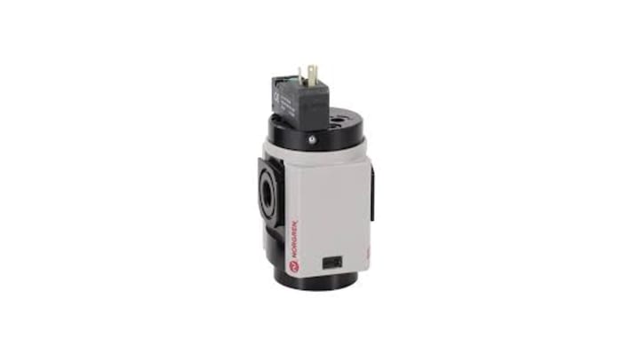 IMI Norgren 3/2 Soft start/Dump Pneumatic Solenoid/Pilot-Operated Control Valve - Solenoid G 1/4 Excelon Plus Series – Model: P82F-2GT-PFN
