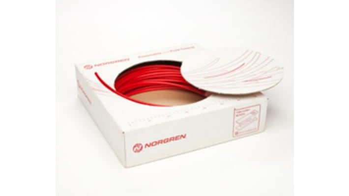 IMI Norgren Compressed Air Pipe Red Plastic 6mm x 25m PA2 Series – Model: PA2-0106025C