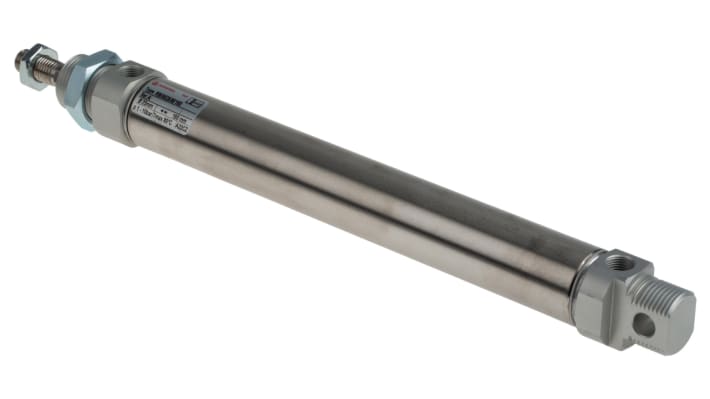 IMI Norgren Pneumatic Roundline Cylinder - 25mm Bore, 160mm Stroke, RM/8000/M Series, Double Acting – Model: RM/8025/M/160
