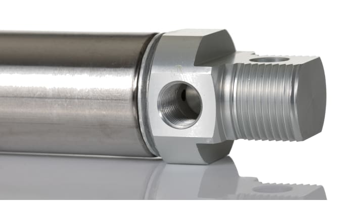 IMI Norgren Pneumatic Roundline Cylinder - RM/8000, 25mm Bore, 250mm Stroke, RM/8000/M Series, Double Acting – Model: RM/8025/M/250
