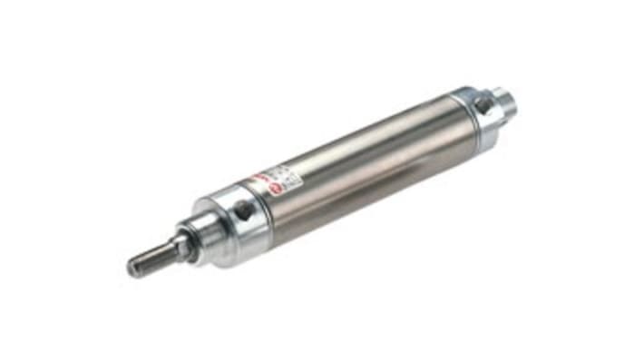 IMI Norgren Pneumatic Roundline Cylinder - 63mm Bore, 80mm Stroke, RT/57200/M Series, Double Acting – Model: RT/57263/M/80