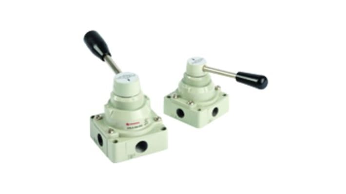 IMI Norgren 2-Apr Pneumatic Manual Control Valve VHLA Series, G 1/2, 2-Jan – Model: VHLA402-04G