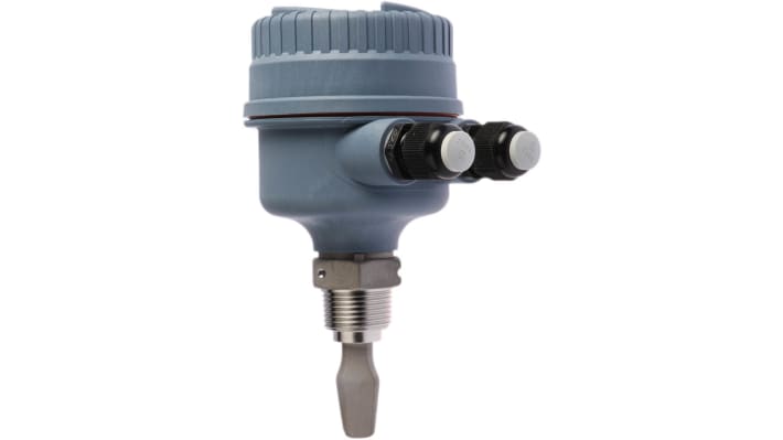 Rosemount 1408H Series Non-Contacting Radar Level Transmitter, Digital Output, Flange Mount, Polished Stainless Steel Body
