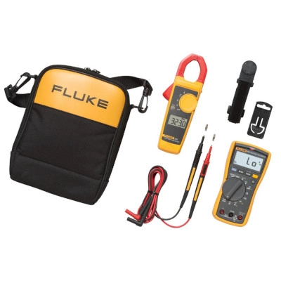 FLUKE 117/323 KIT Electricians Multimeter Combo Kit, Includes Fluke 117 Digital Multimeter and Fluke 323 True RMS Clamp Meter