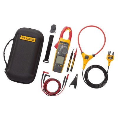 FLUKE 378 FC/CN Non-Contact Voltage True-RMS AC/DC Clamp Meters with iFlex, AC/DC Current 999.9A, iFlex AC Current 2500A, AC FieldSense 1000
