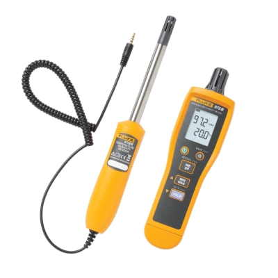 FLUKE 972B Temperature Humidity Meter, Include Fluke 972ES External Sensor, Temperature Range -30°C to 65°C -40°C to 99.9°C,  Humidity Range