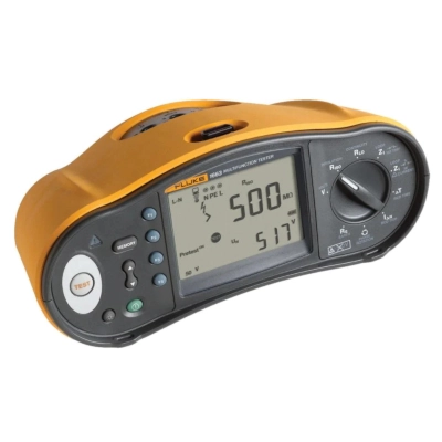 FLUKE FLK-1663 SCH Installation Multifunction Testers, Insulation Test (L-N,L-PE,N-PE), Zmax Memory, Loop/Line Impedance, RCD Testing