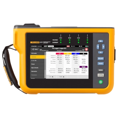 FLUKE 1777 Three-Phase Power Quality Analyzers for Energy Surveys/Load Testing/Harmonic Surveys/Nuisance Circuit Breaker Tripping/Power Qual