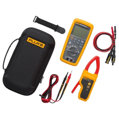 FLUKE 283FC/PV/APAC Solar Kit with CAT III 1500V,CAT IV 1000V True-RMS Wireless Multimeter and 60A AC/DC Wireless Current Clamp, AC 1000V/DC