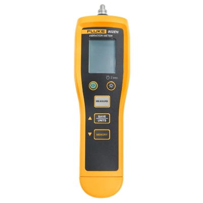 FLUKE 802EN Vibration Meter,Acceleration/Velocity/Displacement Measurement, Data Capacity of 99 Sets, Built-In Flashlight/Audio Port/Externa