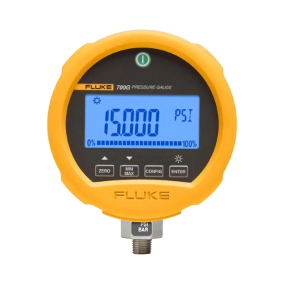 FLUKE 700G29 Precision Pressure Test Gauge, Range -14 psi to 3000 psi/ -0.97 bar to 200 bar, Resolution 0.1 psi /0.01 bar, Positive Pressure