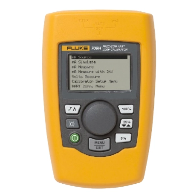 FLUKE 709H Precision Current Loop Calibrator with HART Communication, Ranges mA (0 to 24mA) and Volt (0 to 30VDC), Resolution 1uA on mA/1mV 