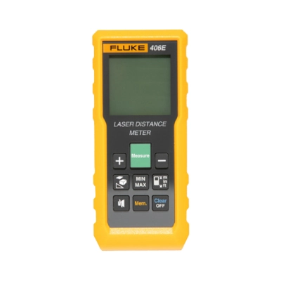 FLUKE 406E/CNAP Laser Distance Meter, Range 0.2m to 60m, Calculate Area/Volume/Pythagoras, Data Storage 30 Sets, Ingress Protection IP54