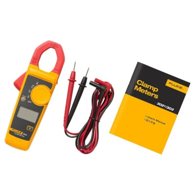 FLUKE 302+/APAC Clamp Meter, AC Current 400A, AC/DC Voltage 600V, Jaw Opening 30mm, Backlight Display