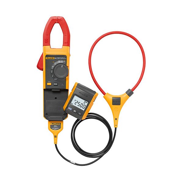 FLUKE 381 Remote Display True-RMS AC/DC Clamp Meter with iFlex, AC Current by Jaw 999.9A, DC 999.9A, AC Current by iFlex 2500A, AC/DC Voltag