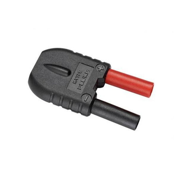 FLUKE 80AK-A Thermocouple Adaptor, Adapt Type-K Thermocouple mini-connector to dual banana plug
