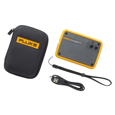 FLUKE FLK-PTI120 9HZ 400C Pocket Thermal Imager, 3.5 Inch LCD Touchscreen Display, Measurement Range -20°C to 400°C, 120x90 Pixel Infrared R