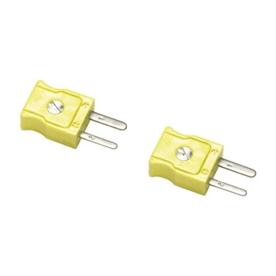 FLUKE 80CK-M Type K Male Mini-Connectors, Suitable for up to 20 Gauge Thermocouple Wire. (2 Pcs. per Pack)